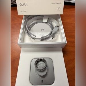 Oura Silver Health Ring 4